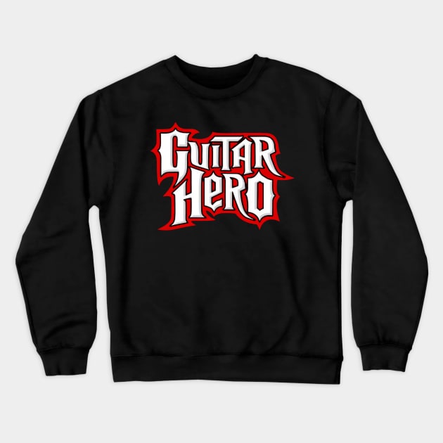 Guitar Hero Crewneck Sweatshirt by dyazagita